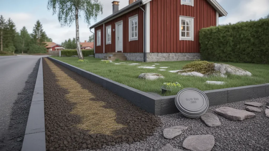 byte av vattenservisledning och terst llning i brottby vallentuna